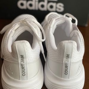 Adidas CourtJam Bounce White Women’s Tennis Shoes